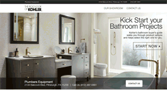 Desktop Screenshot of plumbersequipmentnorthhills.com